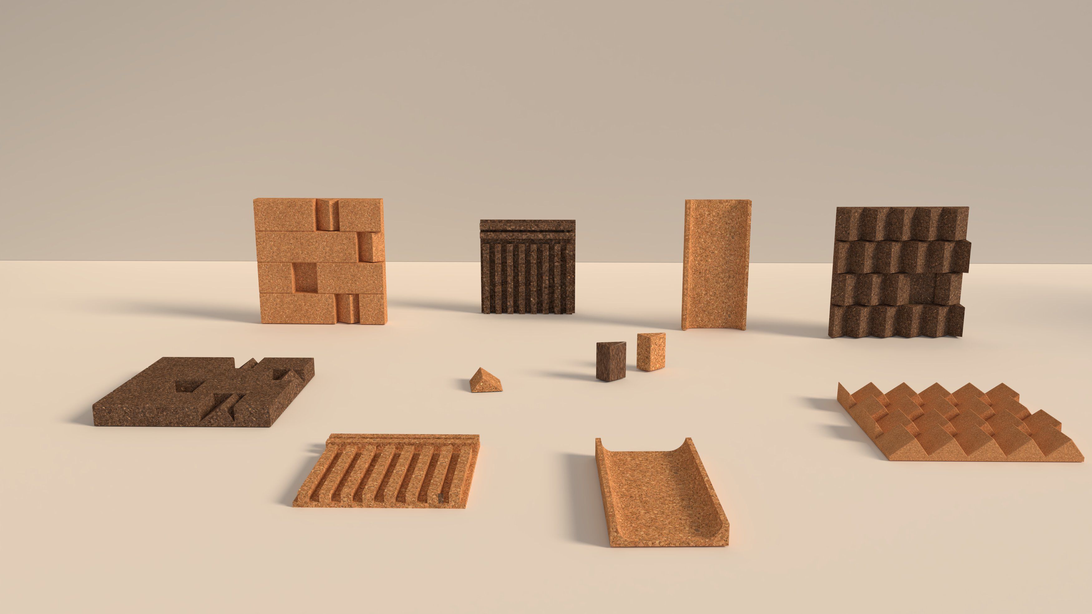 Акустическая панель из пробки GREENMOOD PARENTHESE ARCH-00030289 - Вид №9