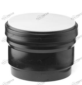 SANIT 352814210 Раструбные гнездо, PE-стекание, с прокладкой, стопорное кольцо и колпачок 