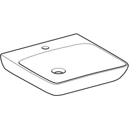 258567000 Раковина Geberit Renova Comfort, безбарьерная Geberit  - Вид №11