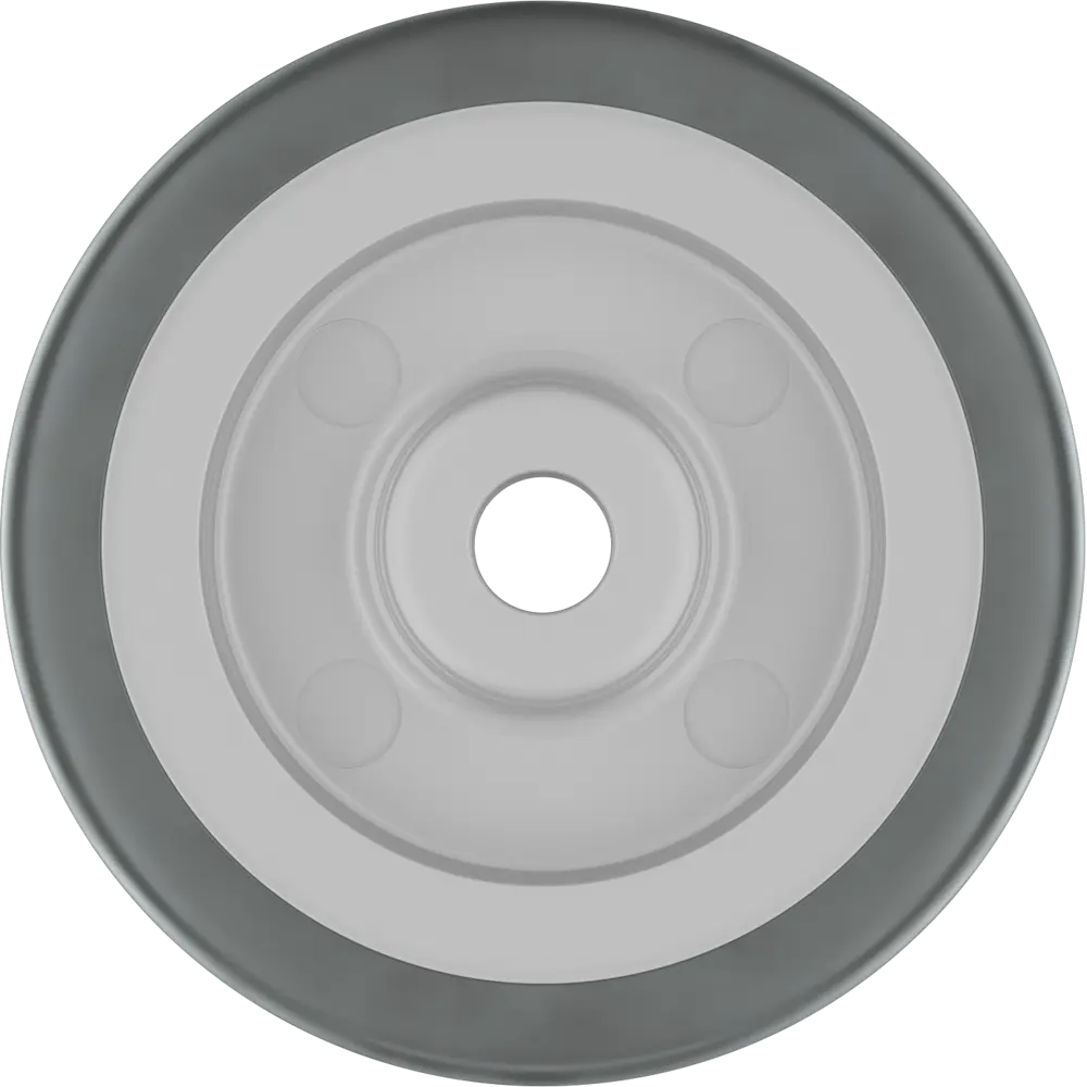 Колесо для садовой тачки Standers, 75 мм, до 40 кг, цвет серый STLM-2063380 - Вид №1