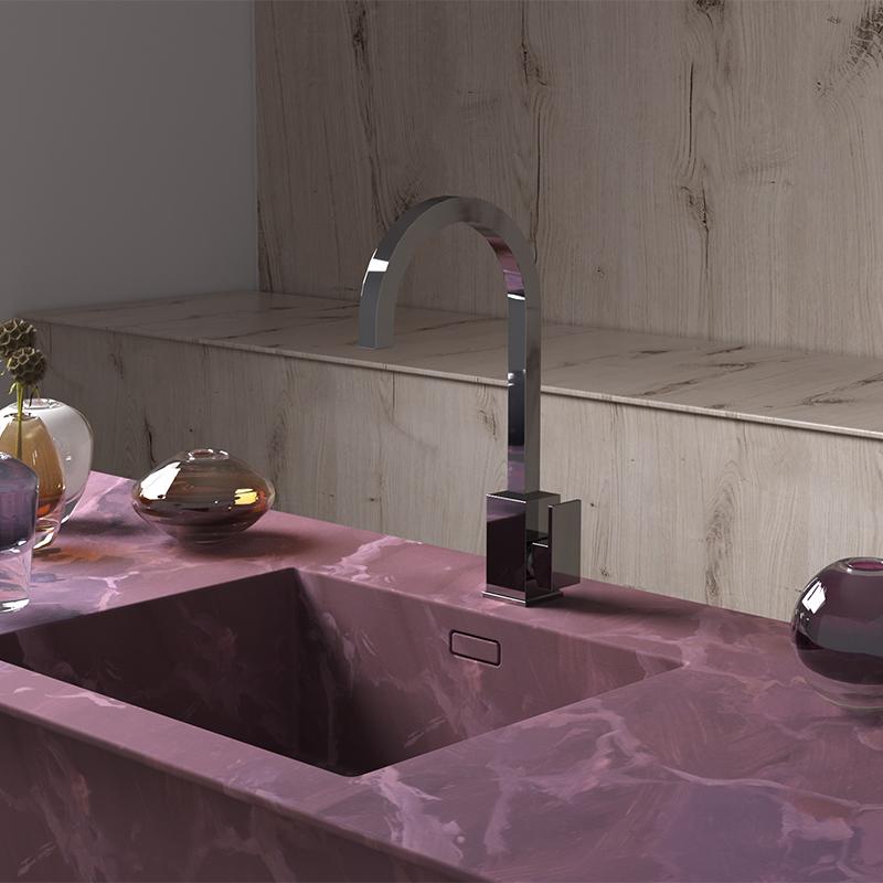 Paini Dax-R 84CR572RSKM смеситель для кухни  - Вид №1