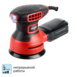 Эксцентриковая шлифмашина Elitech 03-12Э для профессиональной обработки дерева 89409769