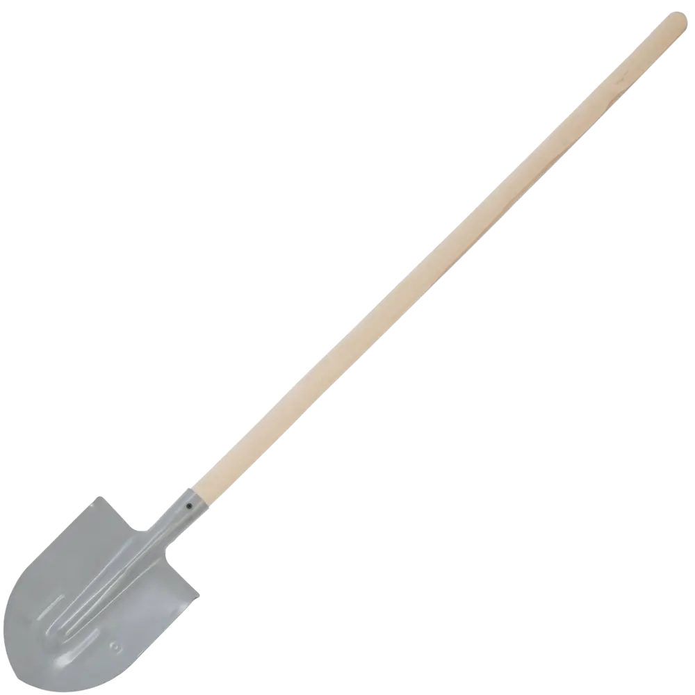 Лопата штыковая остроугольная 130 см сталь, с черенком Santreyd STLM-2005809