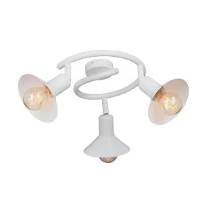 Спот потолочный с белыми металлическими плафонами Vitaluce V4806-0/3PL VITALUCE  00-3924569 Белый