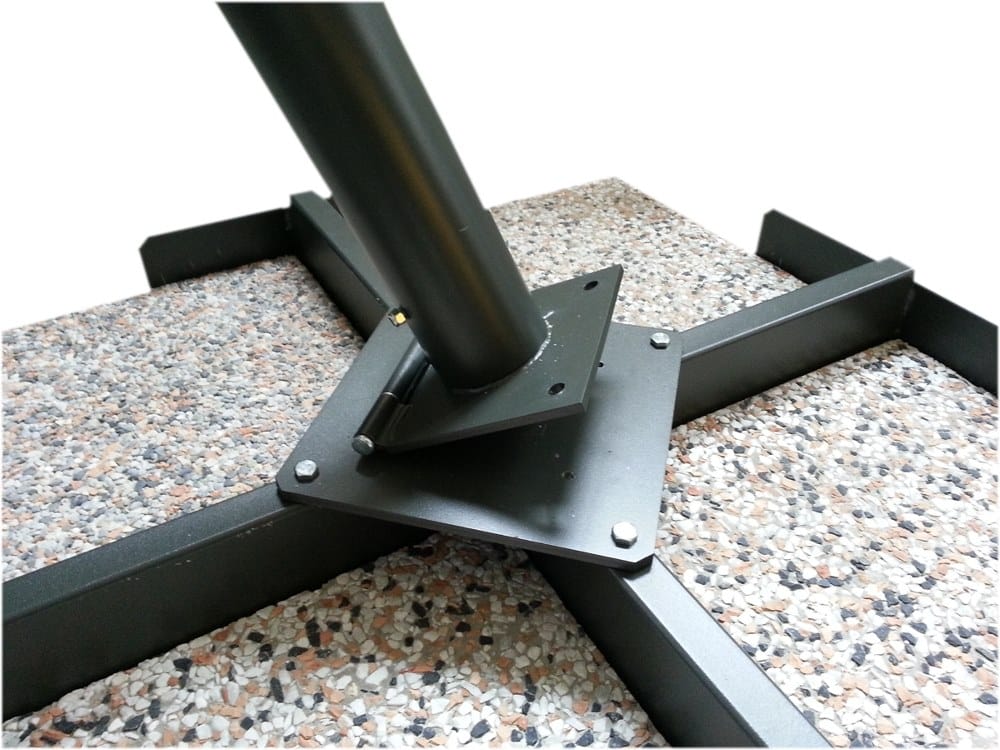 Квадратный зонт с телескопическим закрытием Scolaro Parasol ARCH-00019500 - Вид №14