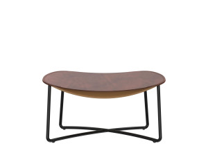 Кожаная подставка для ног