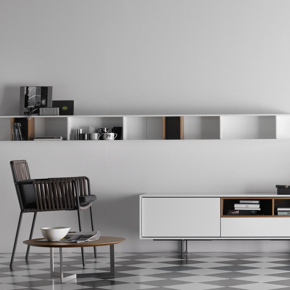 006183 Полка навесная открытая Aura Treku 