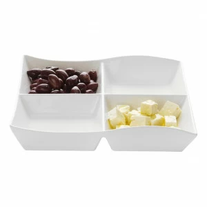 Менажница фарфоровая квадратная белая "Движение" MAXWELL & WILLIAMS ДВИЖЕНИЕ 00-3947069 Белый