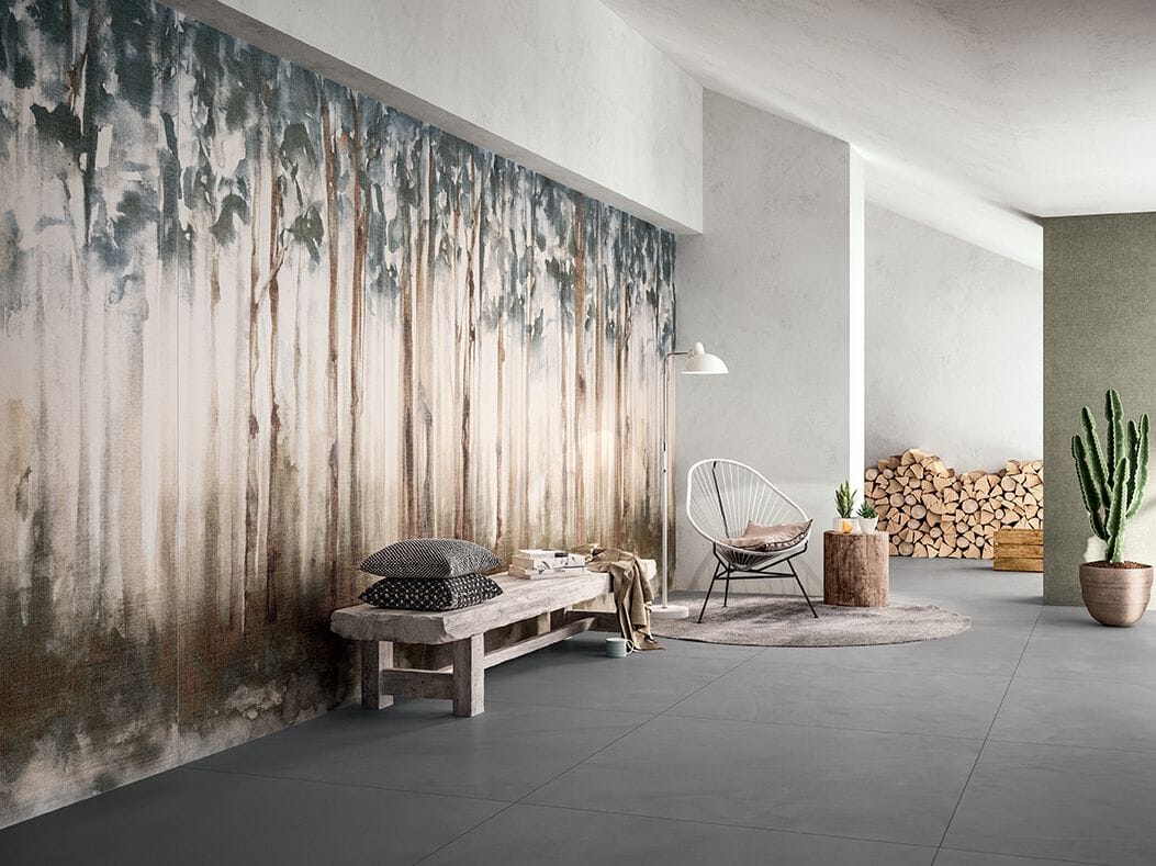 Напольное покрытие из керамогранита с эффектом ткани CERAMICA FONDOVALLE Dream ARCH-00146328