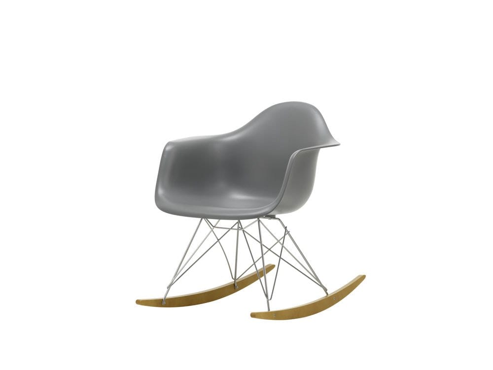 Мягкое тканевое кресло-качалка с подлокотниками VITRA Eames Plastic Chair ARCH-00023828 - Вид №216