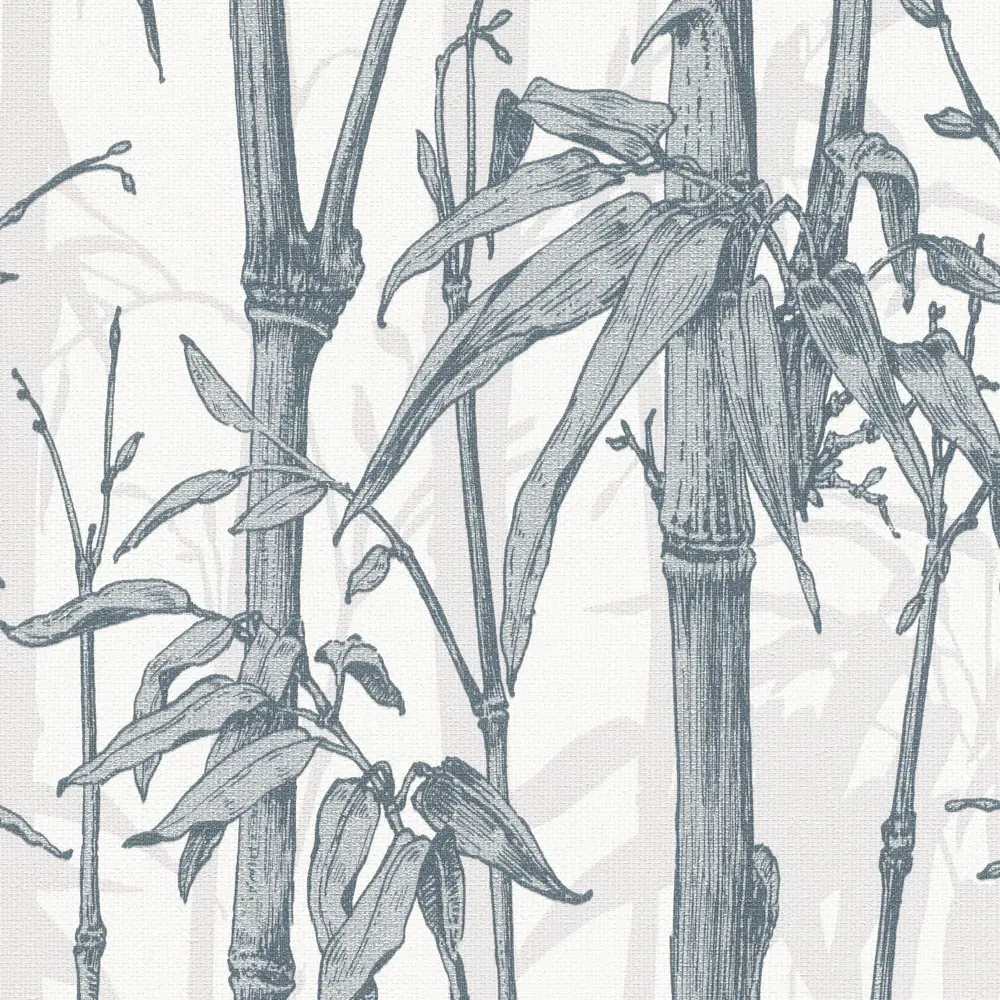 Обои флизелиновые Rasch Florent Бамбук серые 1.06 м м R819922 Florentine STLM-2058937 - Вид №1