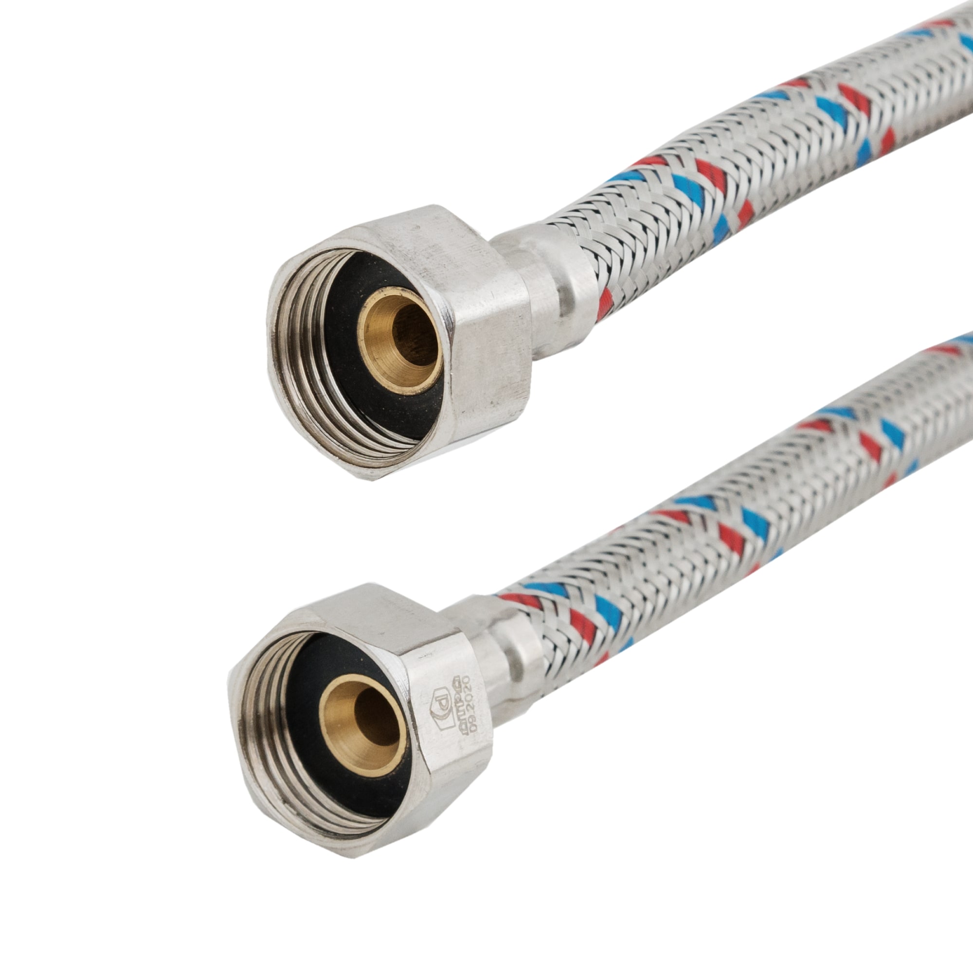 82894099 Гибкая подводка для воды, 1/2", гайка-гайка, 40 см Santreyd  - Вид №1