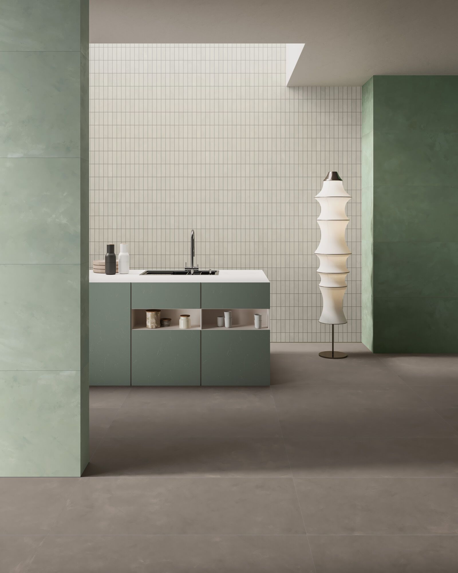 Пол / керамогранит с эффектом смолы Ceramiche Caesar Join ARCH-00090193 - Вид №8