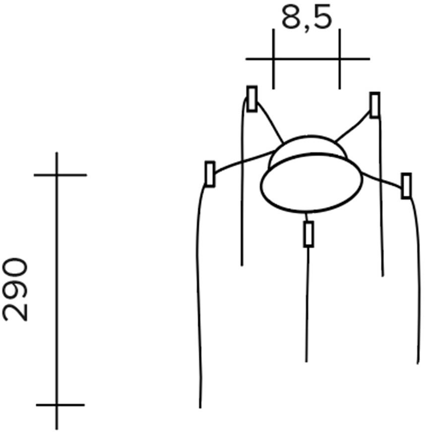Urban Подвесной светильник из боросиликатного стекла Beba 1730.-.-- - Вид №10