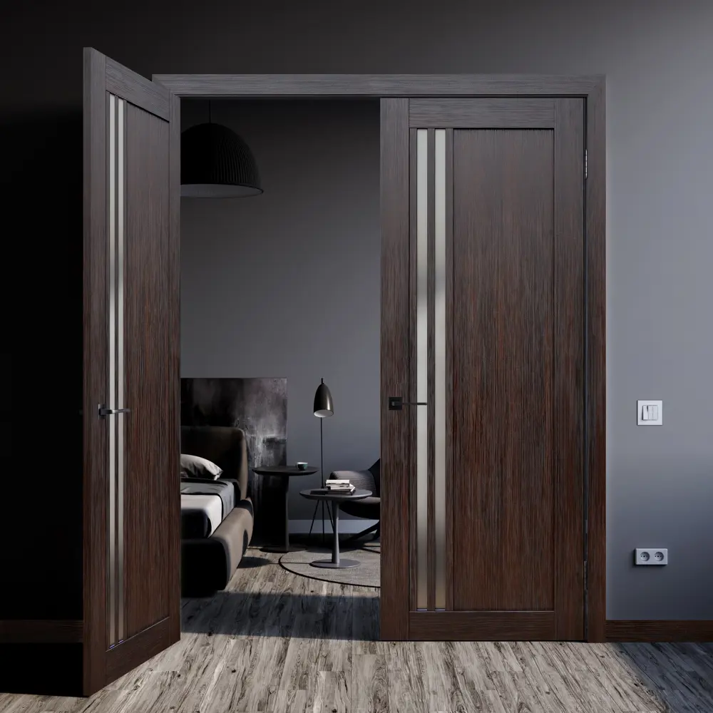 Межкомнатная дверь ARTENS Дукато 60×200 см с покрытием Hardflex, цвет Акация 83859944 STLM-0045062 - Вид №8