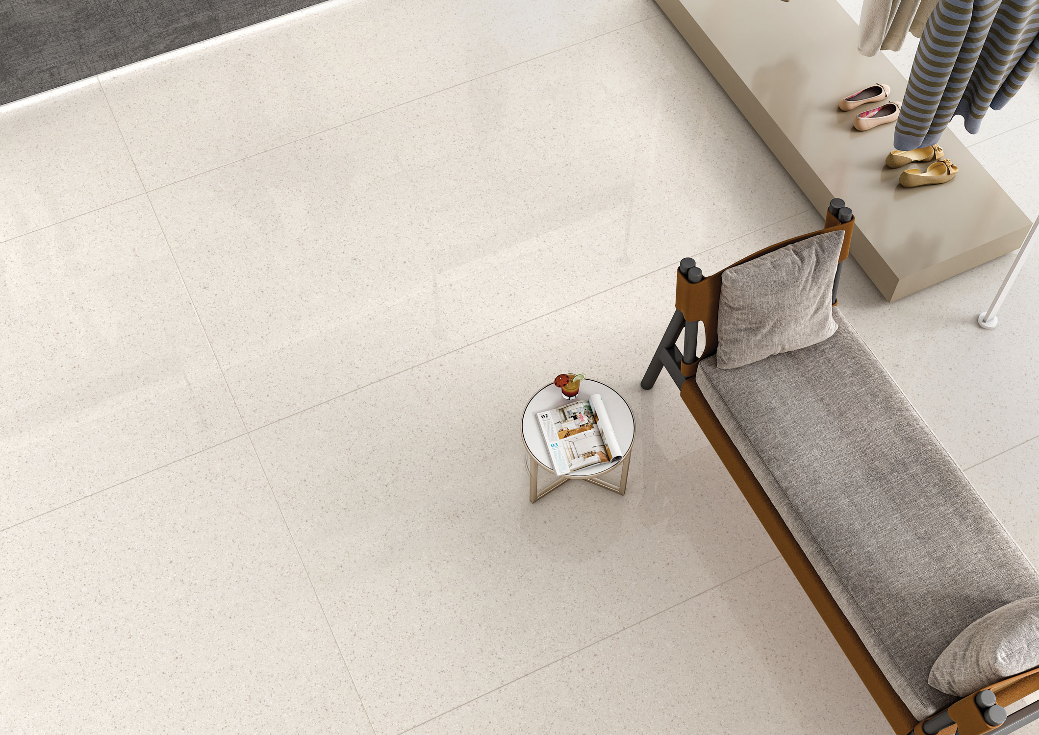 Бесконечная элегантность: керамический слэб STAROTECH STP-ST160 INCOLOR Double Polished - Вид №2