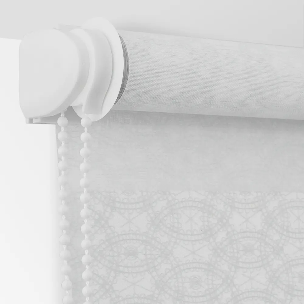 Штора рулонная Восторг 100x160 см серая GARDEN Нео-классика STLM-2023147 - Вид №1