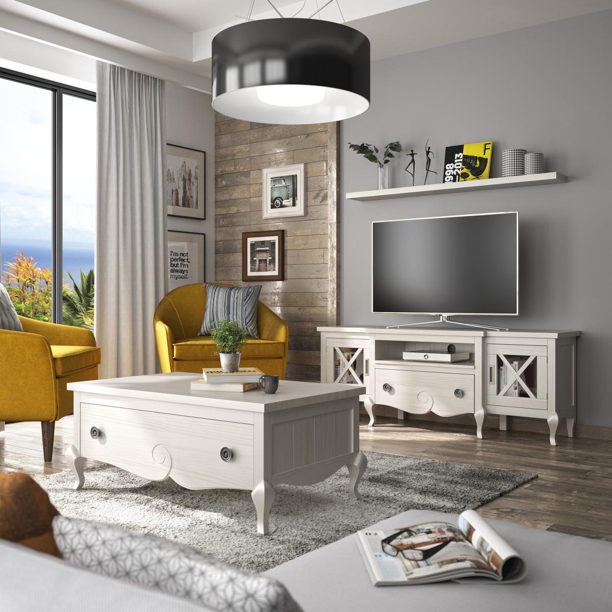 090715 Кофейный столик с подъемным механизмом Grupo Seys Volga Santreyd - Вид №2