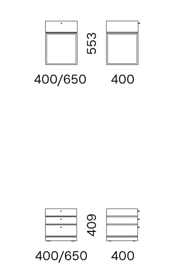Тумбочка Capo d’Opera коробка ARCH-00017998 - Вид №2