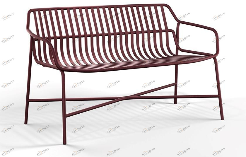 Brunner Садовая скамейка из стали с порошковым покрытием Crona 6347/a