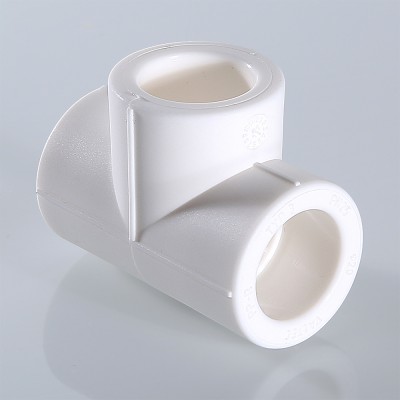 VTp.731.0.050 Фитинг полипропиленовый – тройник Valtec 50 мм  - Вид №1