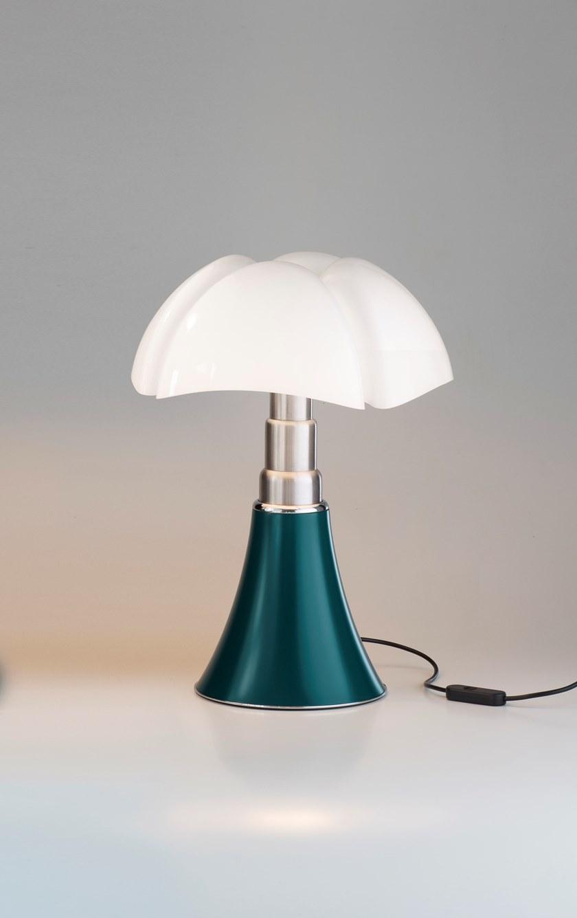 Martinelli Luce Настольная лампа из стали с абажуром из метакрилата Pipistrello 620/j - Вид №2