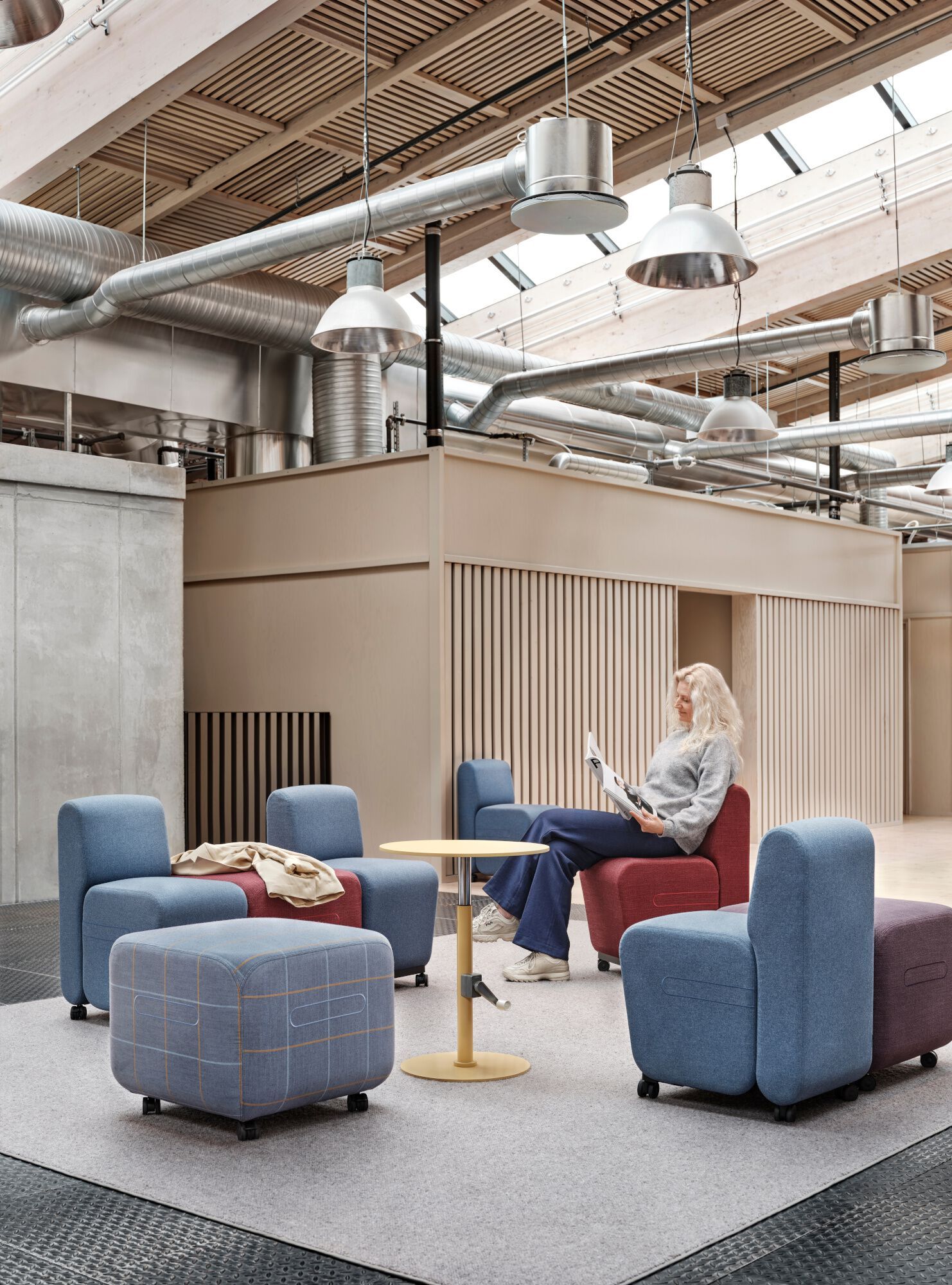 Модульное кресло с колесами Bla Station Bobby &amp ARCH-00012976 - Вид №8