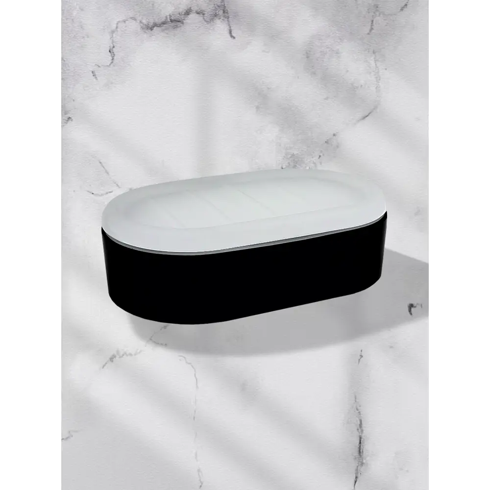 Мыльница навес магия стекло/металл черный Santreyd STLM-2084243 - Вид №5