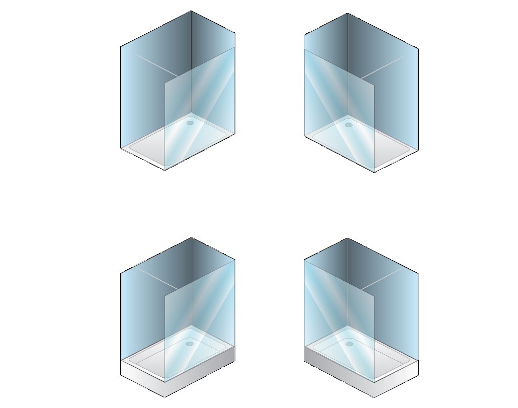 Душевая перегородка Walk In Terra ts open 01209  Словения Kolpa-San  - Вид №3