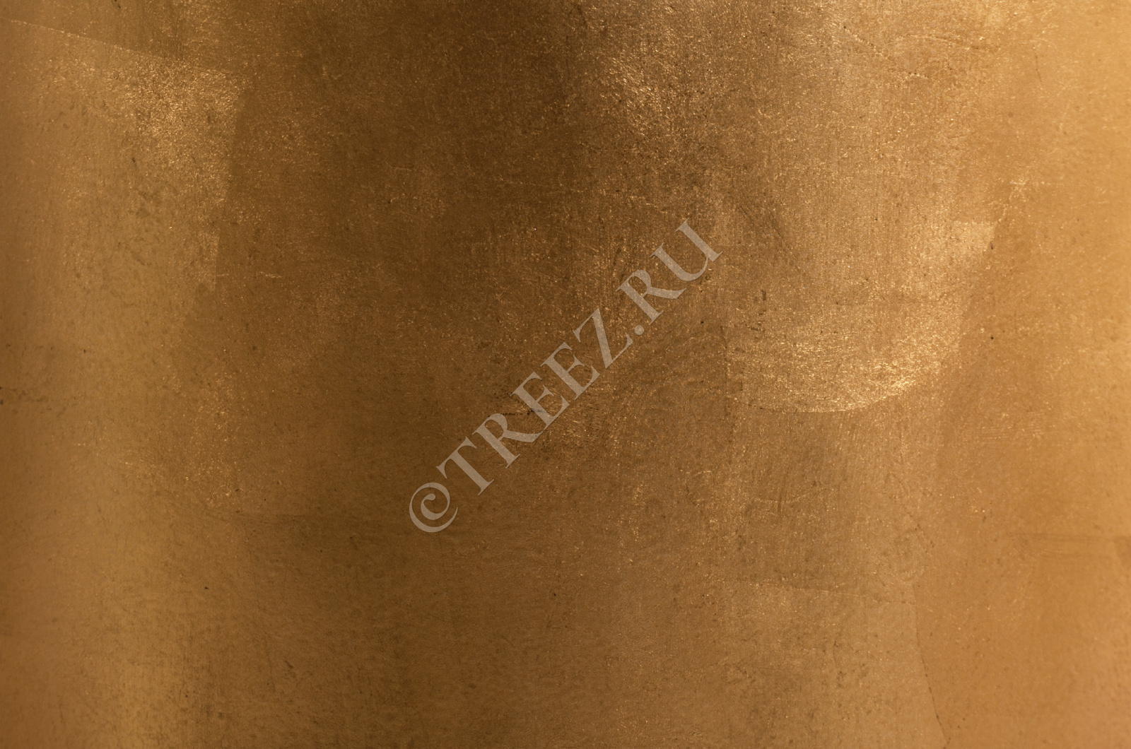 41.3319-04-027-GLD-46 Кашпо  Effectory - серия Metal - Низкая конус-чаша - Сусальное золото Цветочная коллекция 