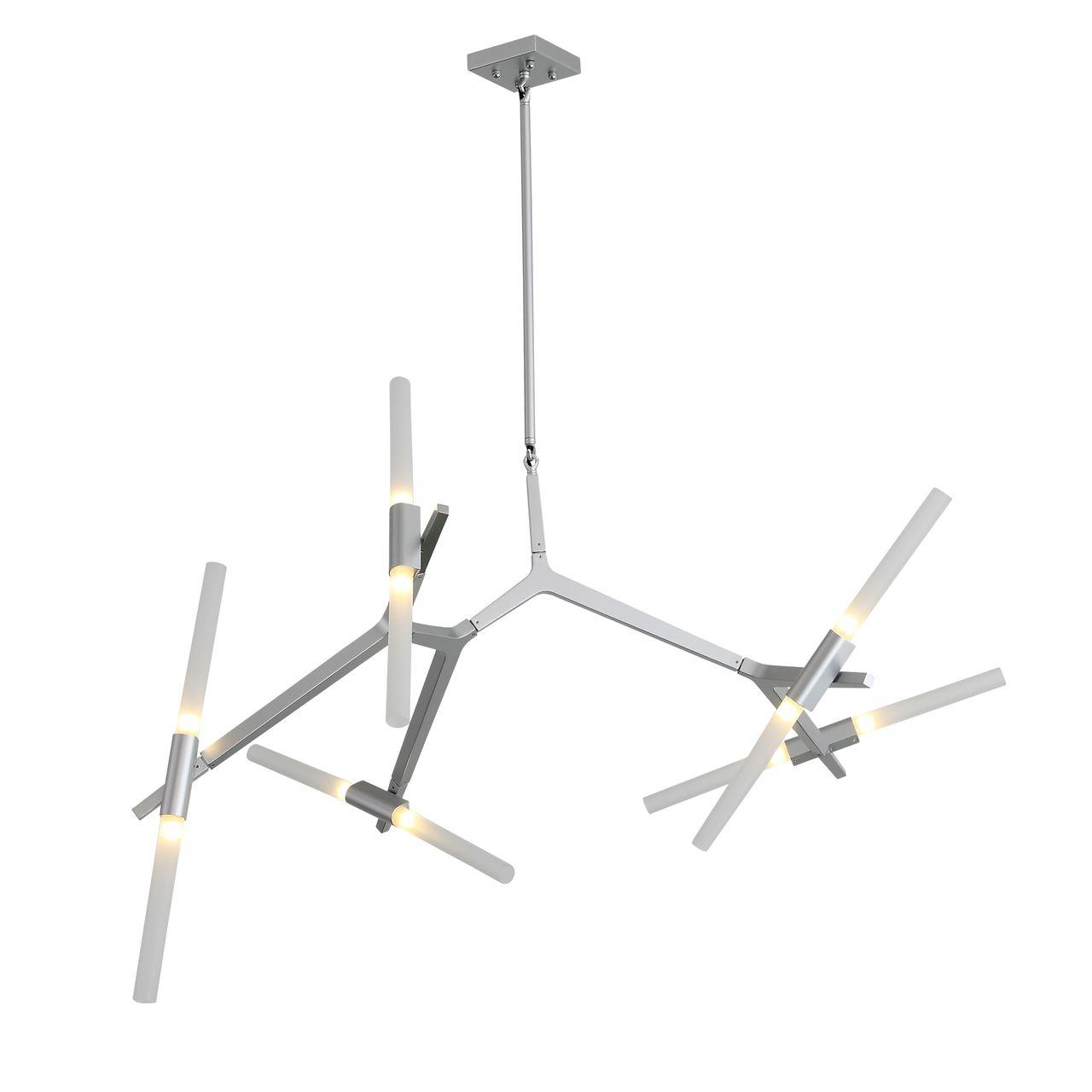 Подвесная люстра ST Luce Laconicita SL947.102.10 белая ST LUCE ДИЗАЙНЕРСКИЕ, LACONICITA 220624 Белый  - Вид №2