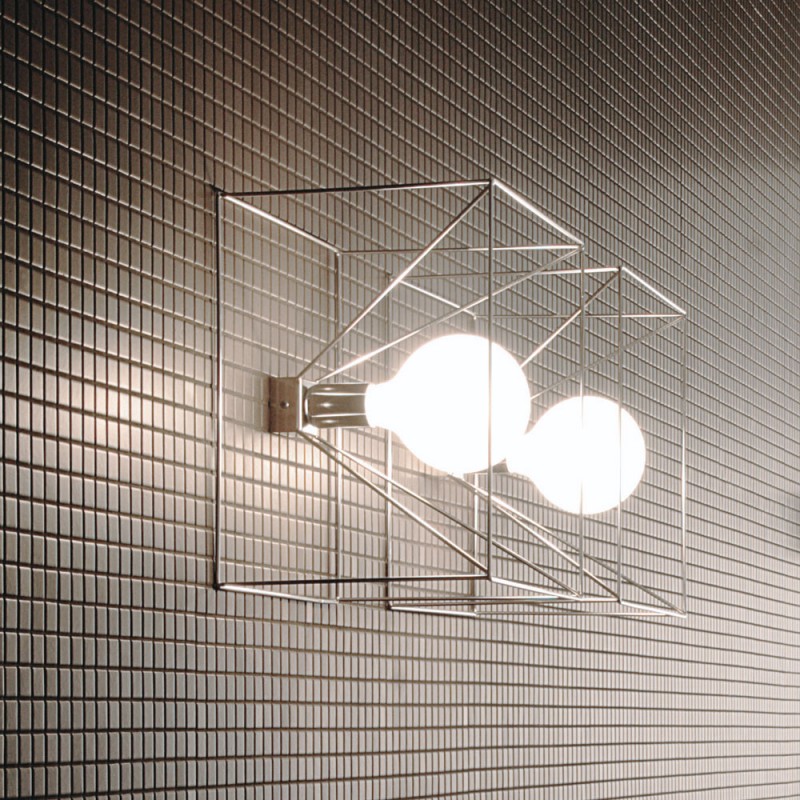 P67/AX95 Настенный светильник Reflex Adriani e Rossi Хром 