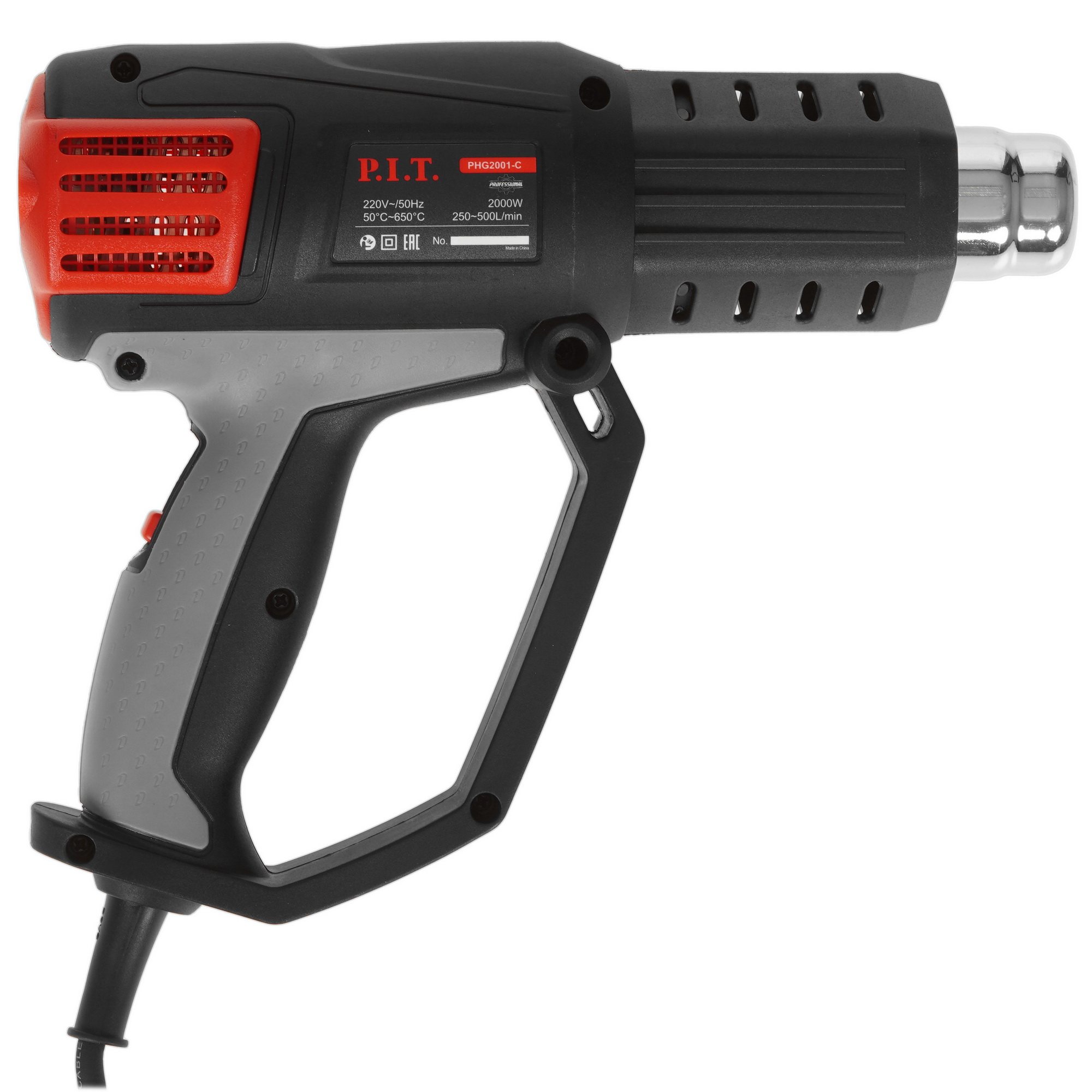 Строительный фен PIT PHG2001-C PRO 5603395 STDN-0097870 - Вид №1