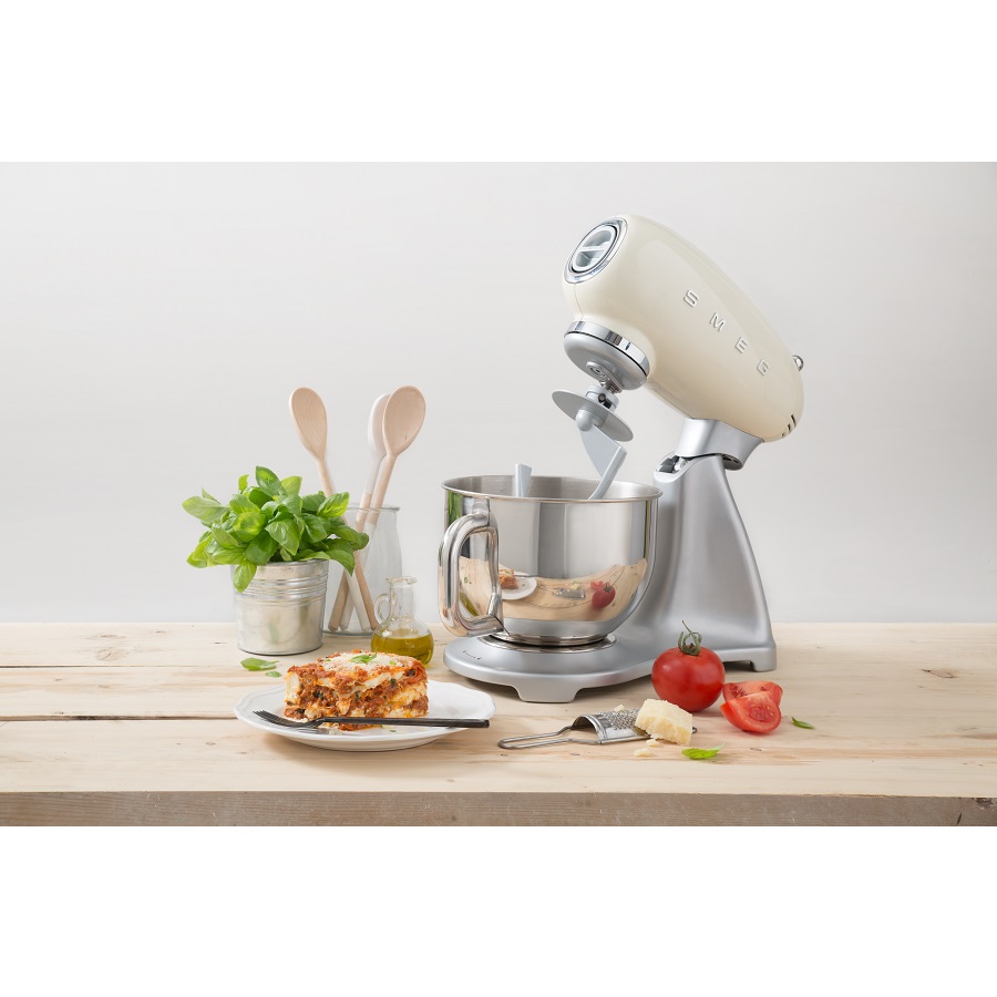 Миксер планетарный Smeg, черный SMF01BLEU - Вид №1