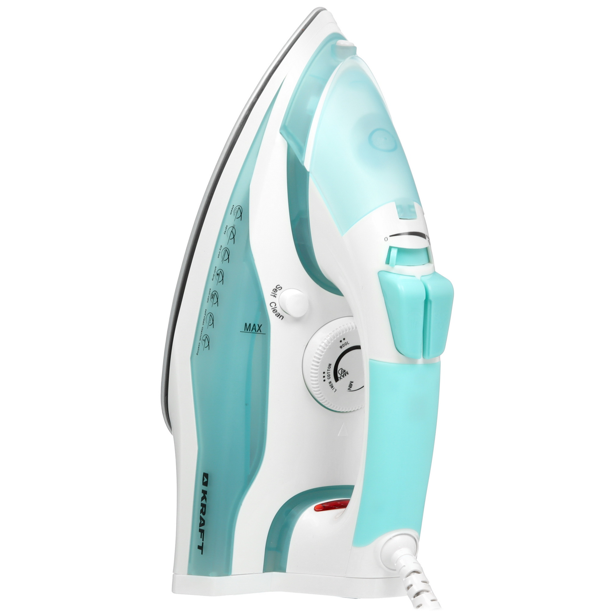 9037558 Утюг KRAFT KF-CI2221 бирюзовый STDN-0085459