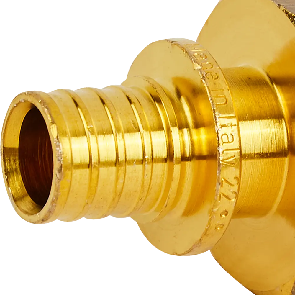 Переходник STOUT 16x3/4" для трубопроводов из никелированной латуни 82197785 STLM-0021693 - Вид №1