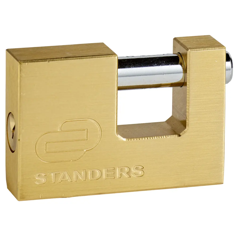 Замок гаражный Standers 75x50 мм, медь STLM-2115181