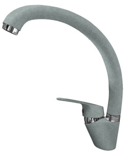 Кухонный смеситель Z-3323 серый GranFest QUARZ
