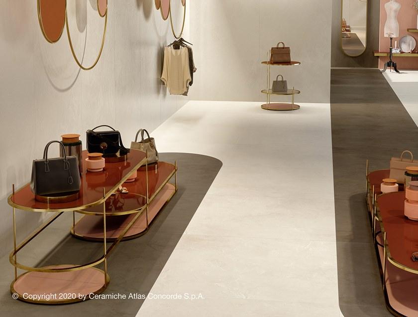 Atlas Concorde Белая плитка для стен с эффектом смолы Prism sun-id-1514355 - Вид №34