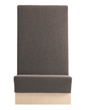 Space 249 h160 Модульная система сидений. Сиденье и спинка мягкие. Ламинат спереди, сбоку и сзади (толщина стороны 2 см). Линейный модуль 120 см. Спинка H 160 см. Et al. Space