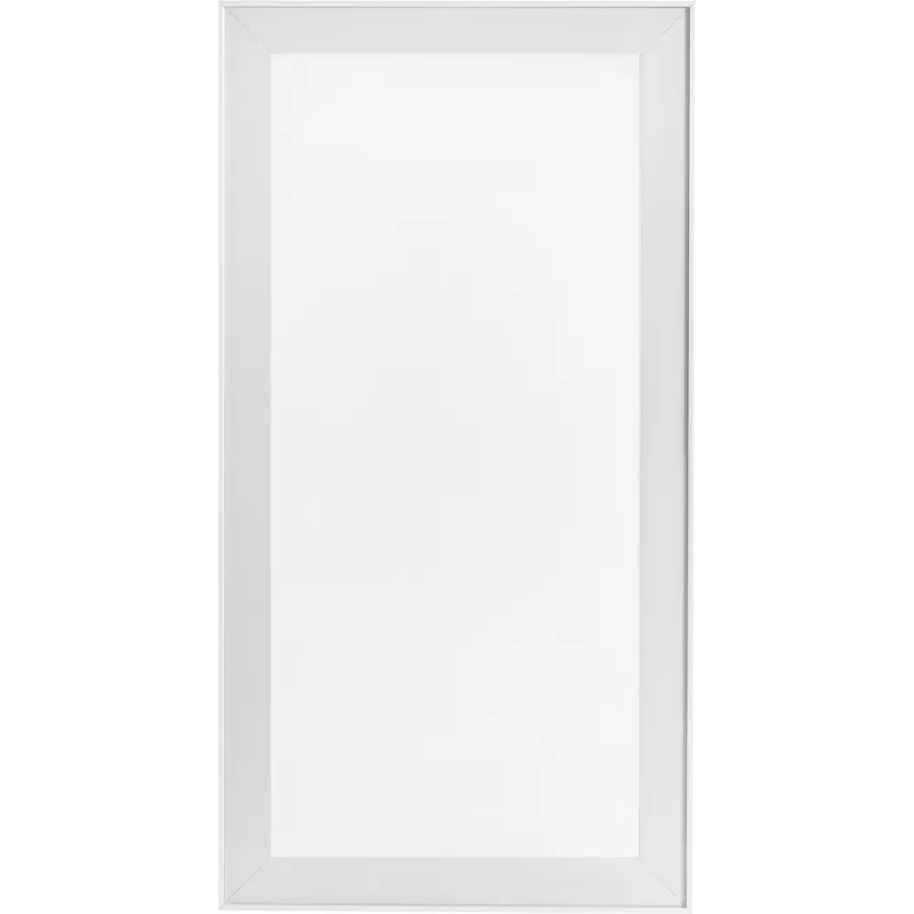 Фасад со стеклом Вельск 39.7x102.1 см Delinia ID цвет белый STLM-2185590 - Вид №1