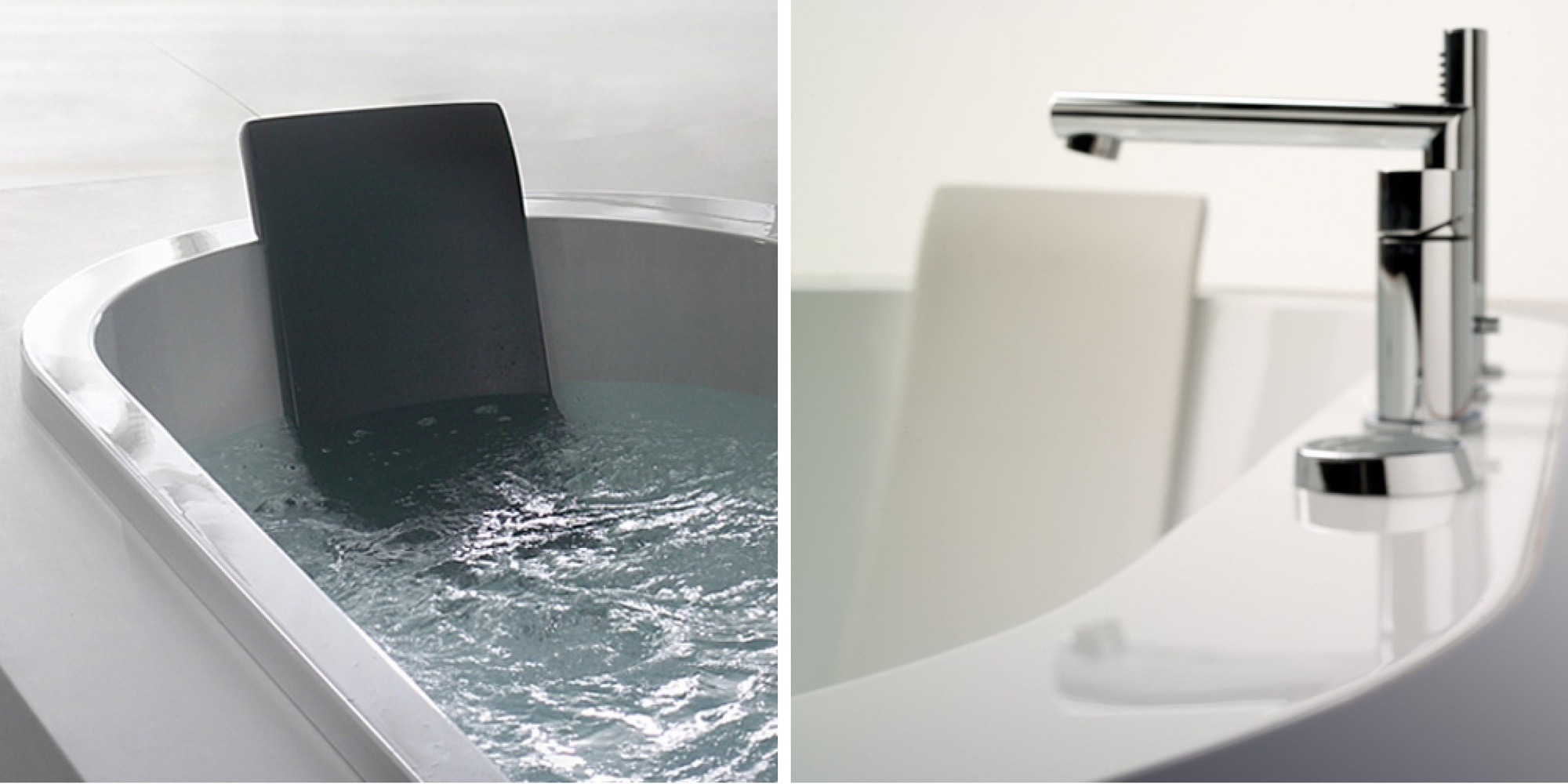 Ванна встраиваемая с аэро и гидромассажем Yuma 190 см Karolitalia BLUBLEUYUMABLUMIX190 - Вид №1