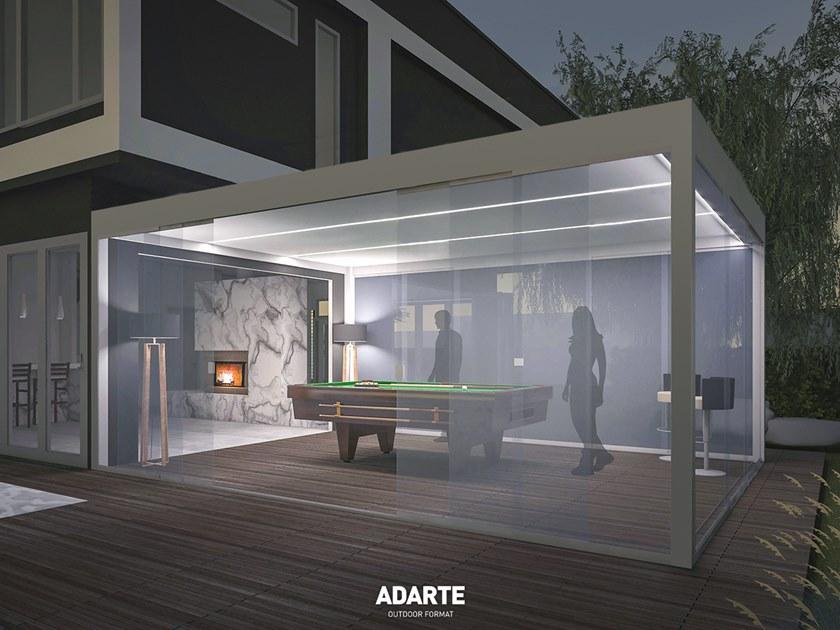 ADARTE Алюминиевая пергола с термоизоляционными панелями  A701  - Вид №11