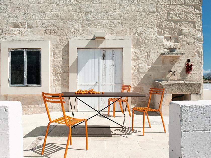 Ethimo Раскладной металлический обеденный стол Flower Fltr4000 - Вид №1