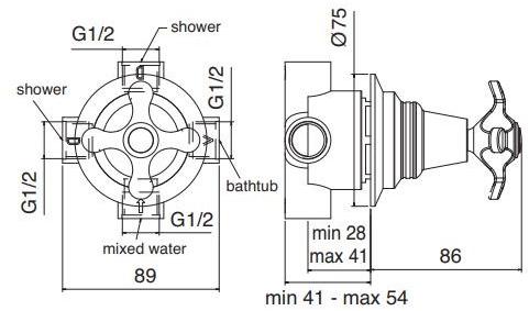 Rubinetterie Treemme Nuova retrò  4165_01  - Вид №1