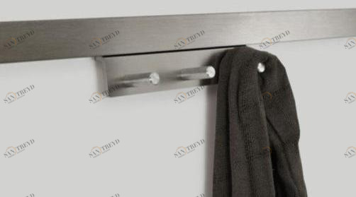 Caimi Brevetti Настенная вешалка для офиса из алюминия Meeting 1me203