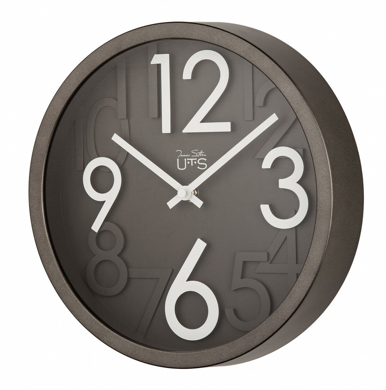 Часы настенные серые Tomas Stern 9077 TOMAS STERN  00-3872801 Серый  - Вид №1