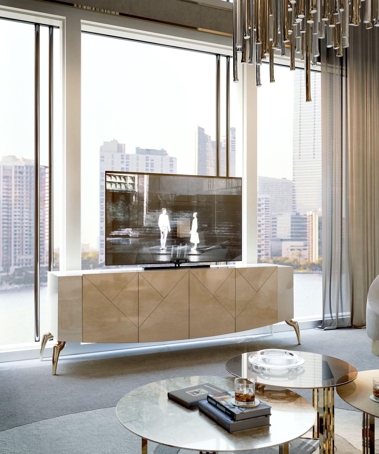 Деревянный шкаф с распашными дверями Bizzotto Italia Symphony-Infinity ARCH-00014822 - Вид №1