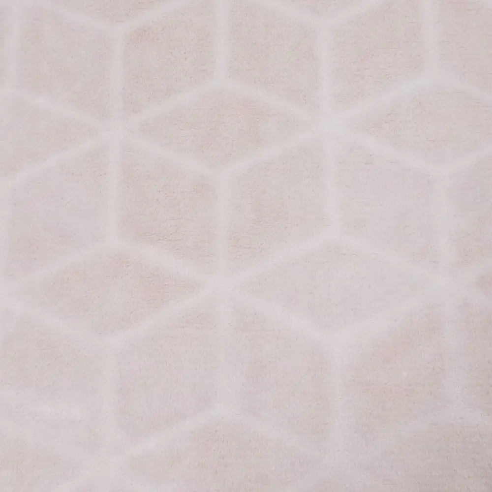 Плед Geometric 180x200 см фланель цвет бежевый Santreyd STLM-2179572 - Вид №1