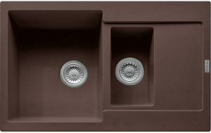 114.0198.351 Better, серия maris, fragranite, мойка mrg 651-78 шоколад, авт. Franke Franke Maris Free by Dror